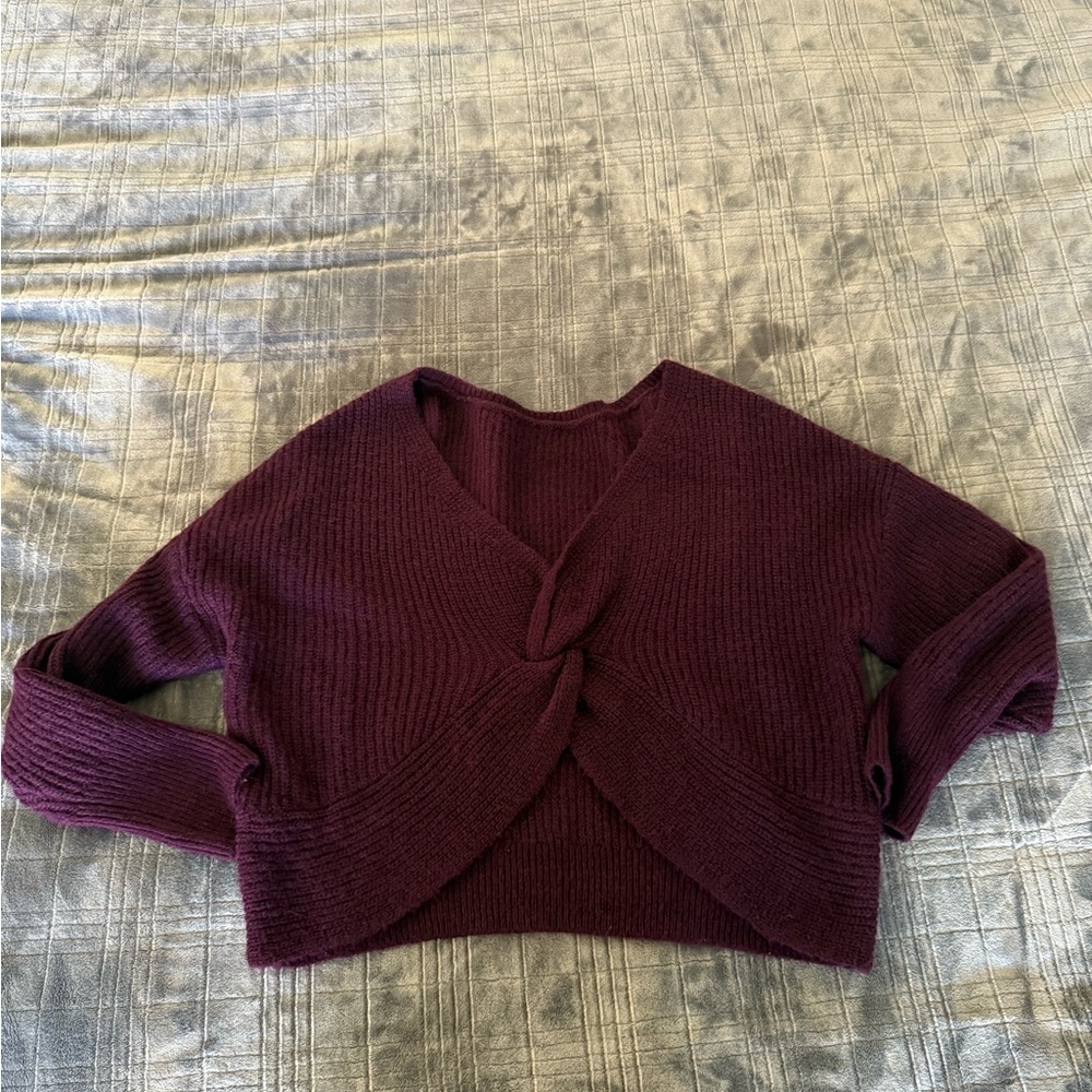 Express Deep Purple Women's Shrug